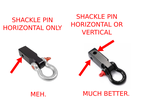 Shackle Hitch Holes