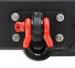 EAG Bolt-On D-Ring Shackle Mount with Shackles and Isolators - Installed