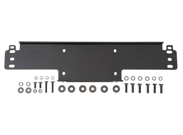 smittybilt xrc 9500 winch mounting plate